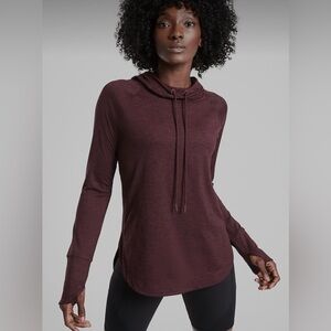 Athleta Women's Burgundy Hoodie